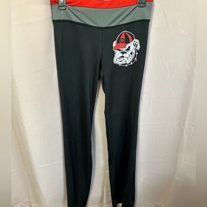 PURE EDGE Georgia Bulldog Yoga Pants